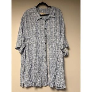 Island Passport Men's‎ 3XLT Button Up Short Sleeve Shirt